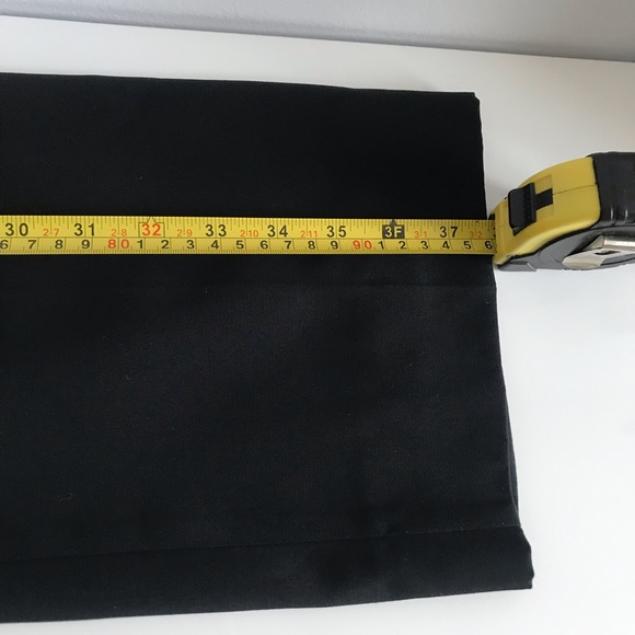 Sisley Black Straight Cut Lightweight Summer Pants Y2K 90’s - Picture 15 of 16